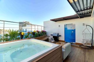 ®{PANO360~Studio} @DowntownSD RooftopHotTubLUX - 0