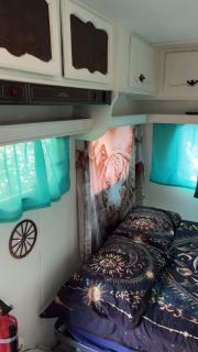 Roulotte individuelle dans le maquis Corse - 5