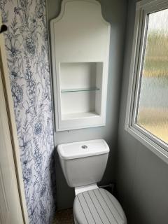 Modest static caravan Pool and views Narberth - 1