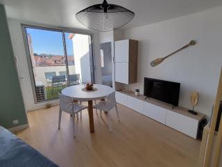 Appt 3 pièces climatisé avec terrasse - draps et serviettes non fournis - 8