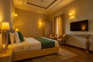 The Madhav Resort Vrindavan # Prime Location # Luxury rooms #Near Prem Mandir # Restaurant # Lift # Big Private Parking # Lawn # By Nandan Group # - 2