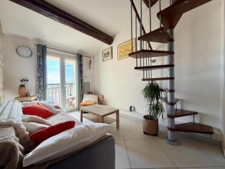 Le Nid Sétois - Vue Mont St Clair, Dernier étage avec ascenseur, Face à la gare - 3