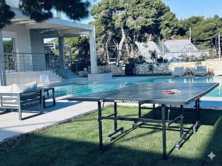 Banana Bay Residence- 4BR with Pool,Table tennis,1min from the Sea by Villa Mana Gers - 5