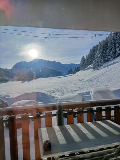 Studio en station de ski familiale, vue sur les montagnes - 1