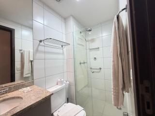 Flat Beach Class Conselheiro para 5 pessoas - 02 quartos - 8