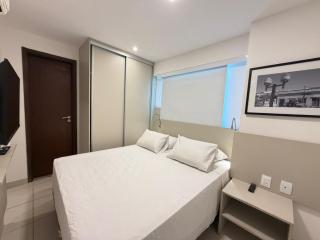 Flat Beach Class Conselheiro para 5 pessoas - 02 quartos - 1