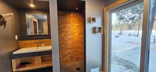 Modern Forest Retreat with Sauna and Hot Tub - 7