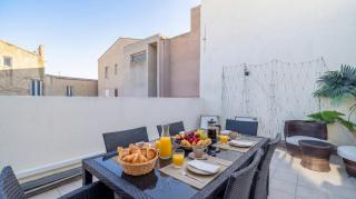 Bel Appartement Climatisé avec Terrasse au centre-ville de Narbonne - 9