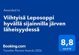 Viihtyisä Leposoppi hyvällä sijainnilla järven läheisyydessä - 8