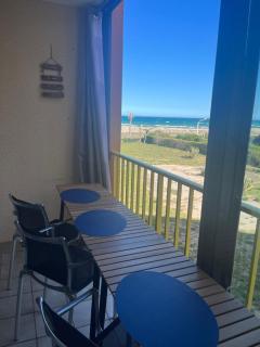 Bel Appartement 4-6 couchages, en bord de mer, accès direct à la plage - 5