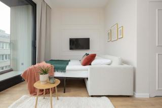Modern Studio Krochmalna with Air Conditioning Near Centre of Warsaw by Noclegi Renters - 9