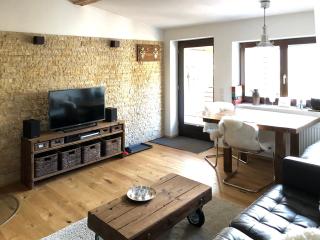 Bergromantik Ferienwohnung Nesterl mit eigener Sauna und Bergblick - Marktschellenberg - 9