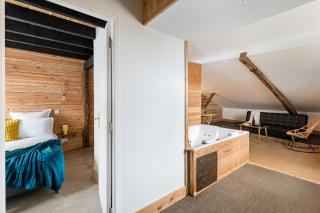 Chambre de caractère balnéo duo & vue toits - 3