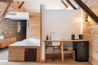 Chambre de caractère balnéo duo & vue toits - 1
