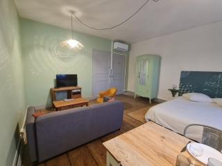 Le Nid du Facteur appartement avec clim, wifi et jardin - 8