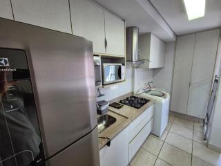 Winner! Ao lado do Serra Dourada e Parque Flamboyant! A 7 minutos do autódromo e do aeroporto! Ar-condicionado no quarto e na sala! Varanda com churrasqueira e lazer incrível! - 5