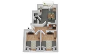 Schwerte-Mitte 01-1 I Monteurwohnung Duo I WLAN, Bettwäsche & Handtücher, Waschmaschine I CosyHomes24 - 5