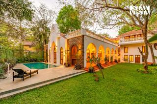 Kismet Villa- Comp Breakfast with Pvt Lawn & Pool by StayVista - 0