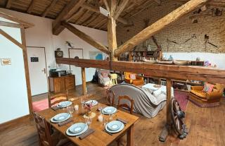Chambres et appartement de charme dans ferme de caractère - billard, jardin et cheminée - près du Canal du Midi - Lagarde - 6