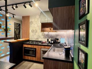 Apto 3 quartos, confortável e silencioso- Ar Condicionado - Wi-Fi rápido - Ótima localização - 3