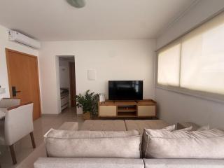 Flat capim dourado | moderno com sofa-cama - 9