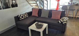 Port Brescou, T3 en duplex climatisé, superbe vue sur le port - 8