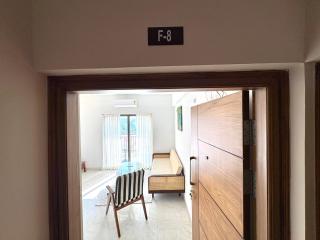 Candolim 1BHK Modern Apartment with Pool & Balcony - Prime Location near Beach - 2