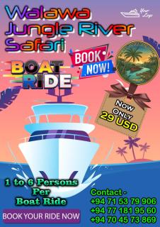 Walawa Jungle River Boat Safari - 0