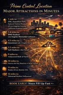 Spacious 6BR Home Near SoFi Stadium, USC, Dowtown LA - World Cup 2026 Ready - 1