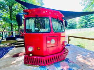 Spend an evening in TrolleyParton #love #vintage #IndoorOutdoorMovieNight - 4