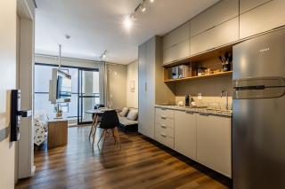 Studio silencioso em Pinheiros - Metrô, Allianz Parque, Pet friendly - 7