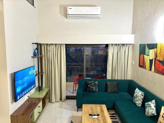 Candolim 2BHK Family Duplex Apartment with Pool & Balcony - Near Beach - 1