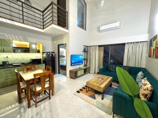 Exclusive Family 2BHK Duplex with Pool & Balcony near Beach - 1