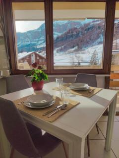 Gut eingerichtete 2 Zimmer Wohnung mit Sicht auf die Berge - 6