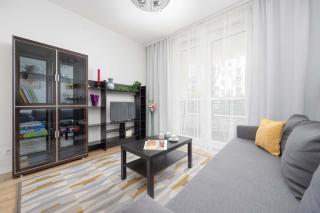 Modern Apartment in Warsaw with Parking and Balcony by Noclegi Renters - 3