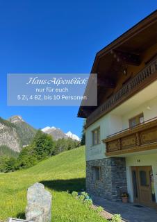Haus Alpenblick, ganzes Ferienhaus, 5 Zi, 4 Bäder, gratis Parkplatz, Sonnenterrasse - 0