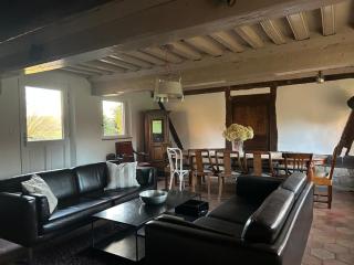 Maison XVIIIe avec vue panoramique exceptionnelle - 12 pers au coeur du Pays d'Auge - 4