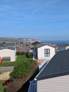 Stunning Caravan with uninterrupted panoramic coastal views at Swanage Coastal Park - 0