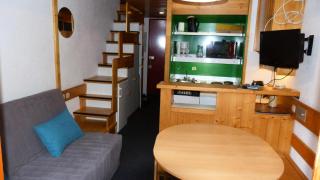 Résidence Aiguille Grive Bat I - Duplex pour 5 personnes à Arc 1800 dans le village de Charmettoger, skis aux pieds MAE-1735 - 9