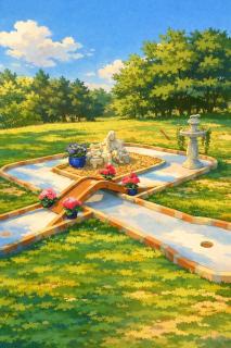 Gite 1 Arum, la Sapinière-24300-parc-3ha-piscine-étang-mini golf - 7