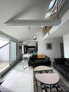 Résidence Le Rocher - Appartement duplex avec vue sur les toits du val andré MAE-5384 - 6