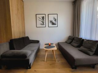 Apartamentas su terasa ir privačiu parkingu - 8