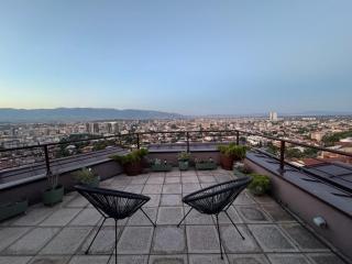 Above Skopje - Rooftop Apartment with Private Terrace - 0