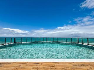 Flat à Beira-Mar com Rooftop, Piscina e Vista do Mar – Vila Porto, Porto de Galinhas - 9