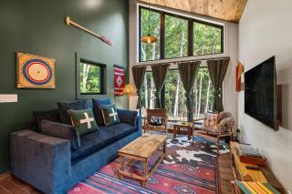 The Caney Cabin Retreat with Sauna, Hot Tub, Fire Pits and Golf - 9