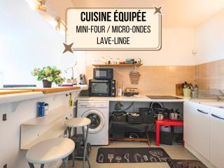 LYS - Idéal pour familles & amis - Hypercentre - Vue Fontaine Subé et Cathédrale - Wifi - Machine à laver - Gare, Cathédrale de Reims, Commerces, Restaurants & Transports en commun accessibles à pied en moins de 10 minutes - 1