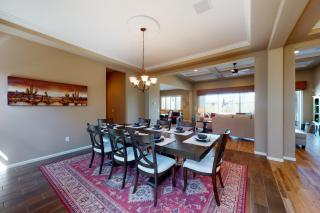 Southwestern stunner with enclosed yard, pool, putting green, & grill - 4