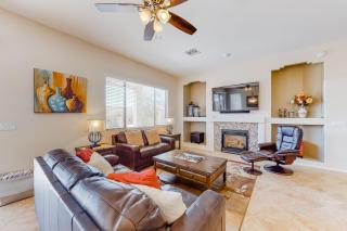Contemporary & comfortable home with a pool, WiFi, washer, dryer & central air-conditioning - 0