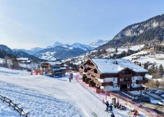 Résidence Le Schuss 1 - Grande terrasse sud au pied des pistes de l'Espace Diamant MAE-3204 - 6