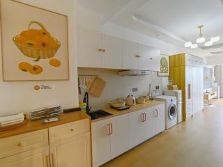 市中心2室1厅全景落地窗房全屋空调免费停车 - 5